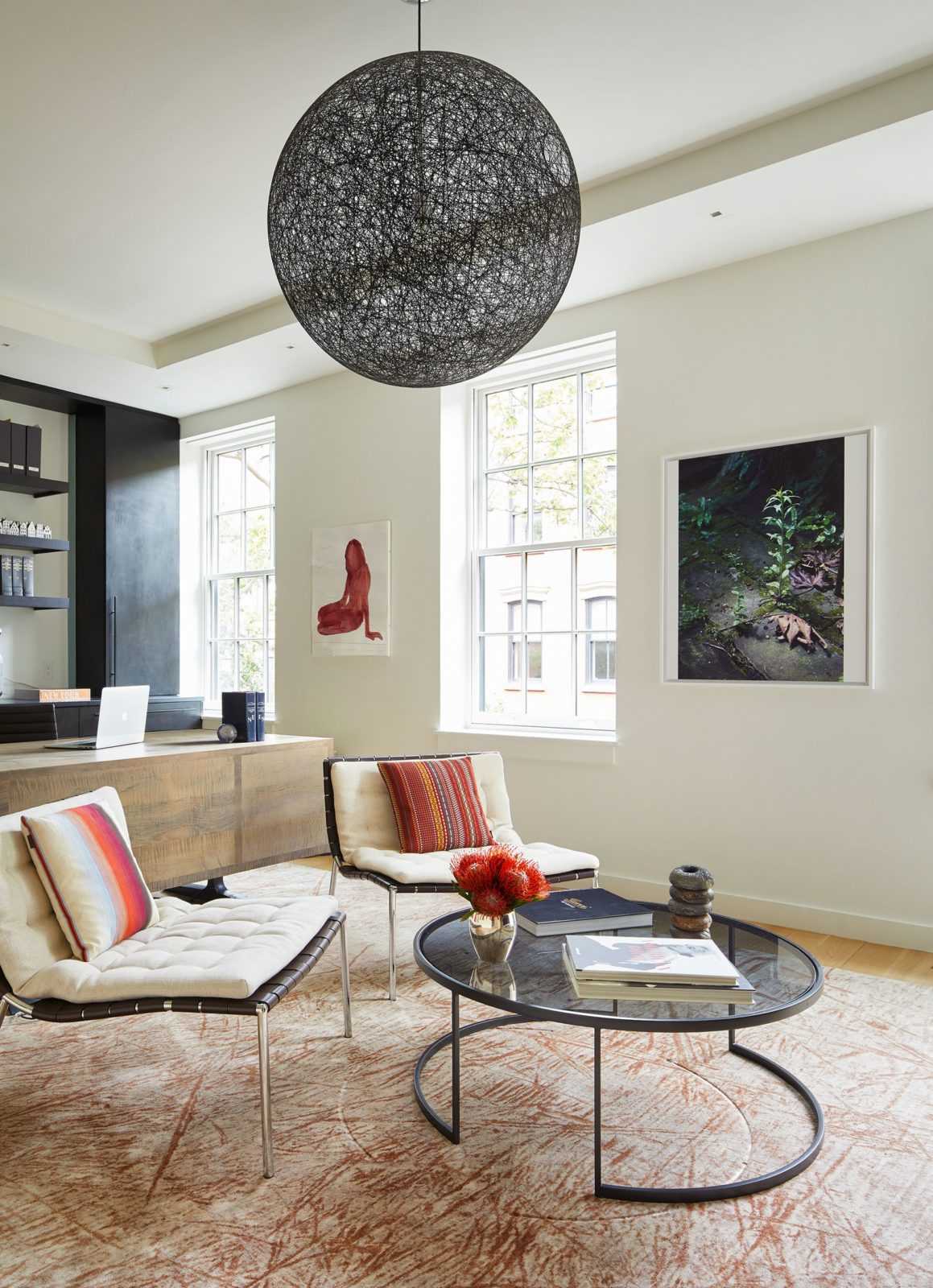 home office greenwich village interior design 